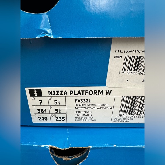 SOLD Adidas Nizza Platform Shoes - Picture 3 of 3
